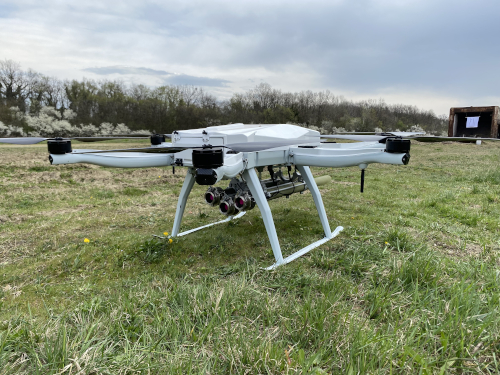 Shadowstrike Robotic Rockets Launching Drone