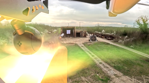 Shadowstrike Robotic Rockets Launching Drone
